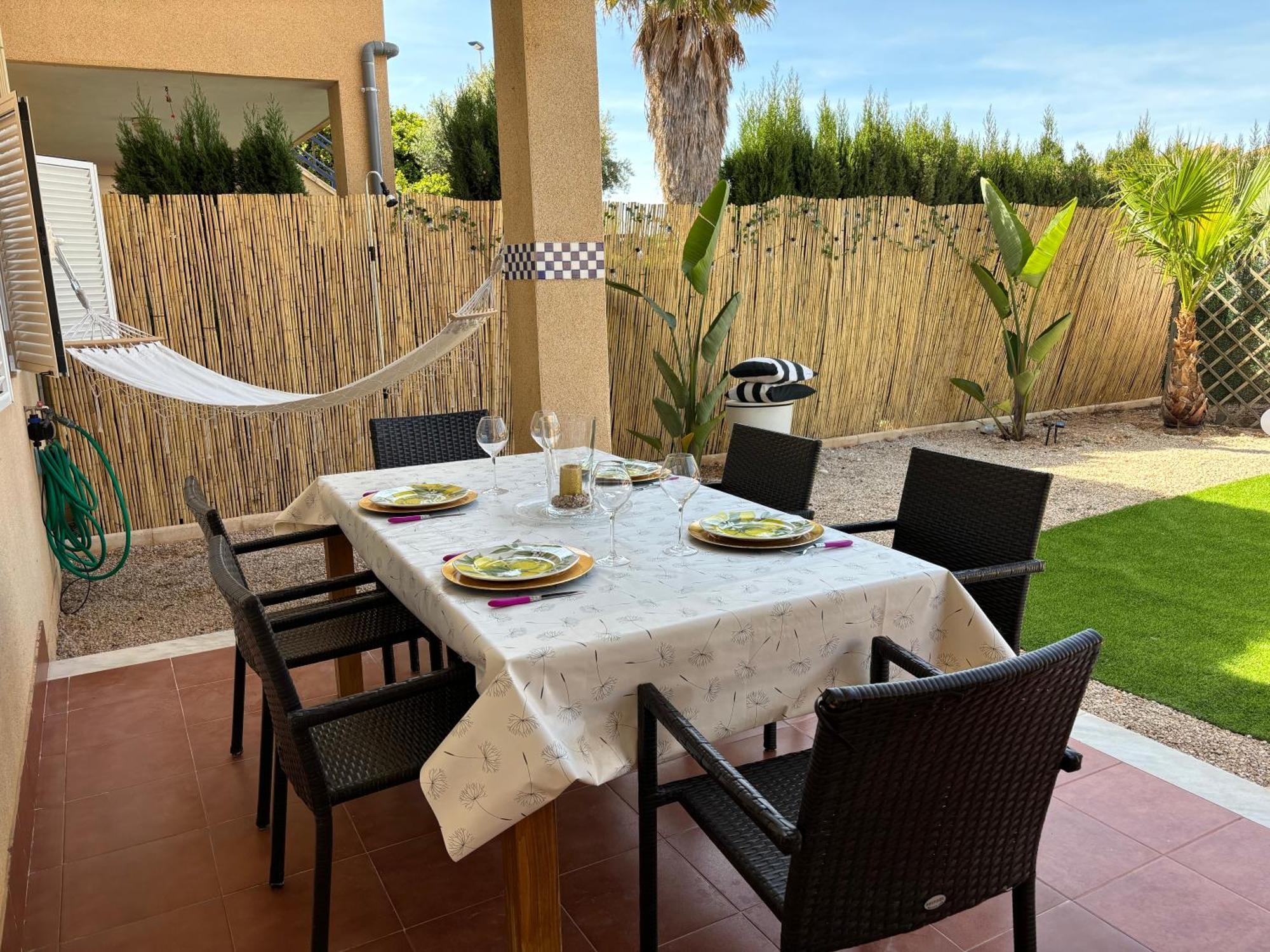 Preciosa Casita Boho Chic En La Playa Villa Gran Alacant Exterior photo